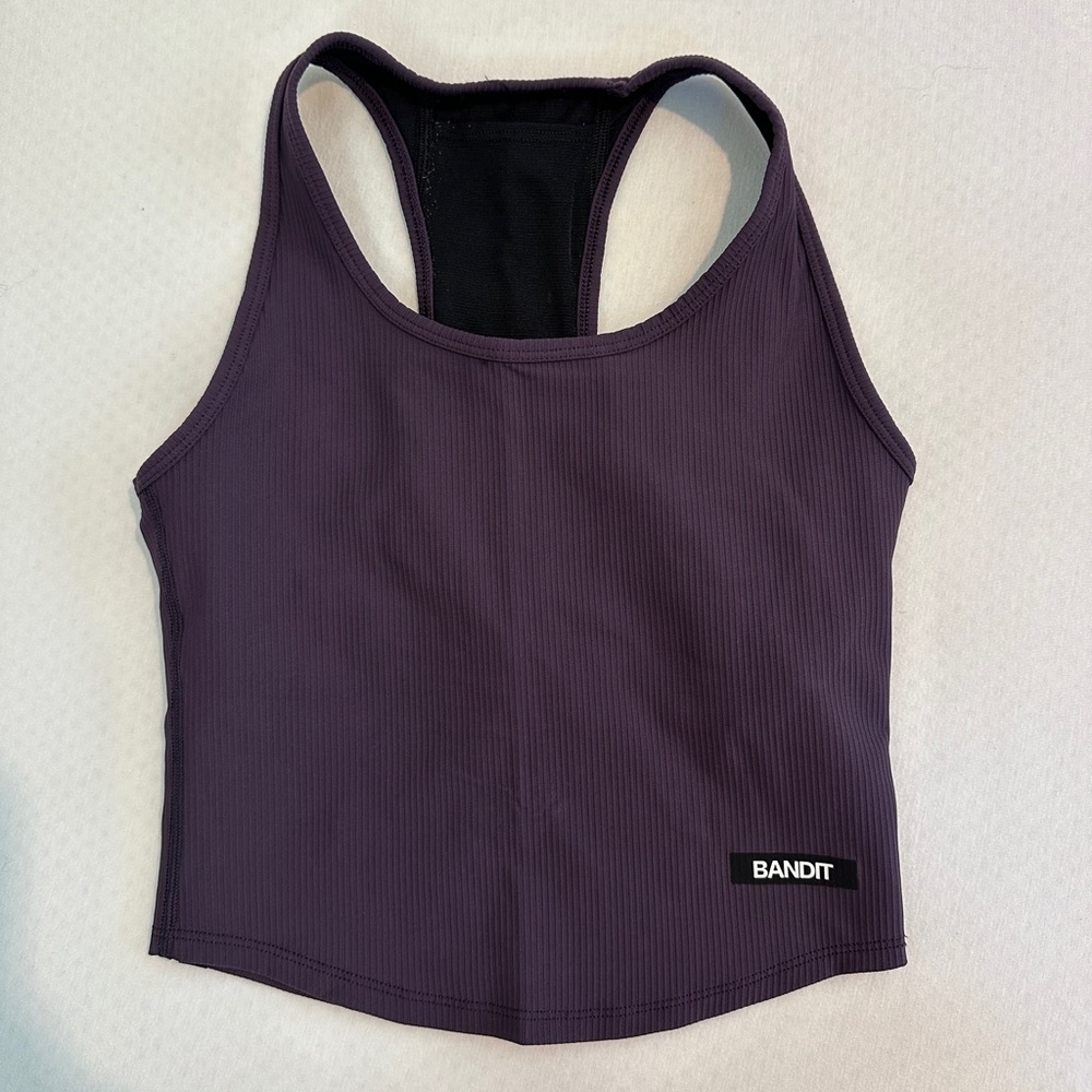 Bandit Running Cadence Performance Tank in color Nightshade size Small